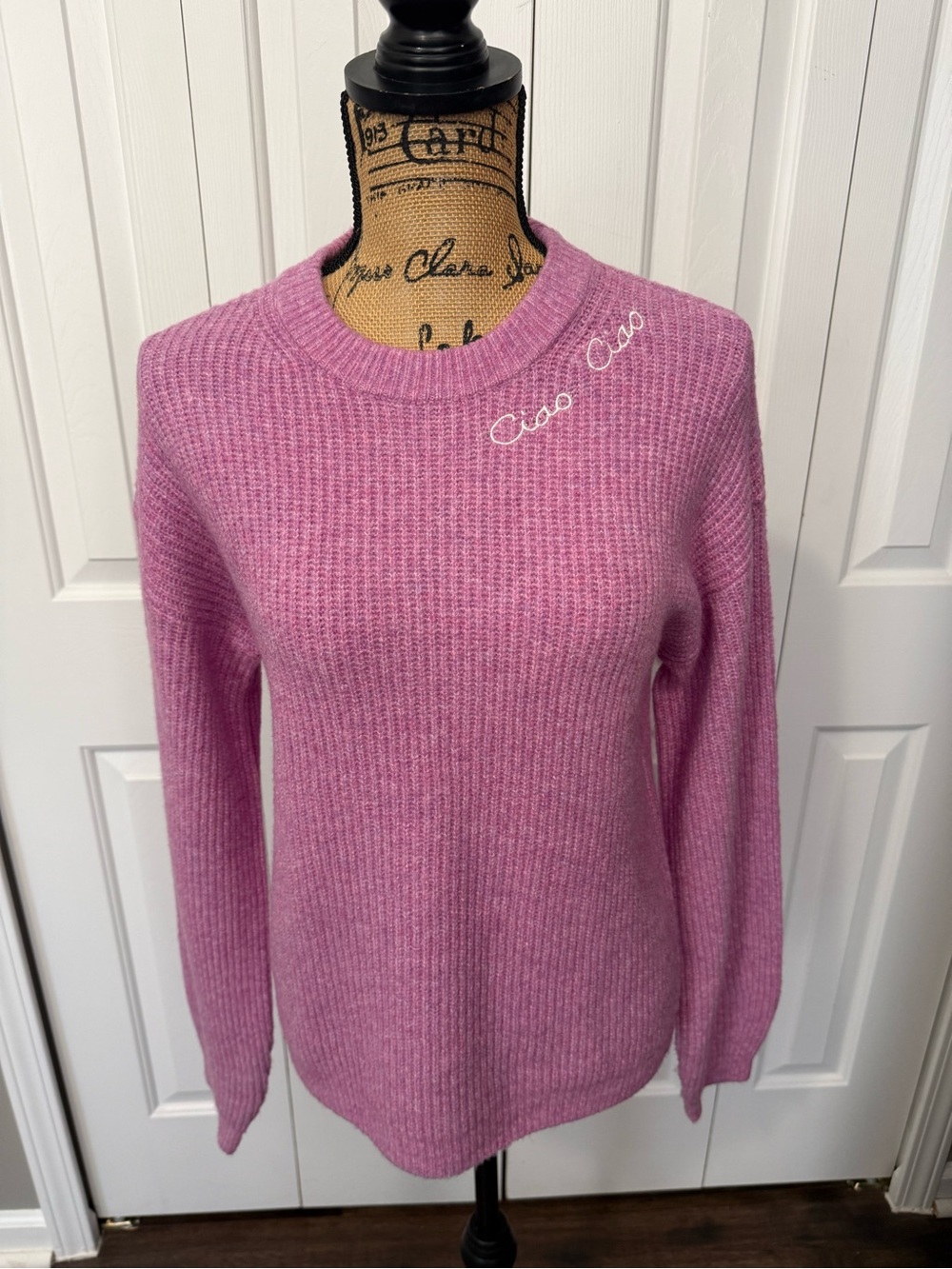 A New Day Soft Pink Crewneck Sweater